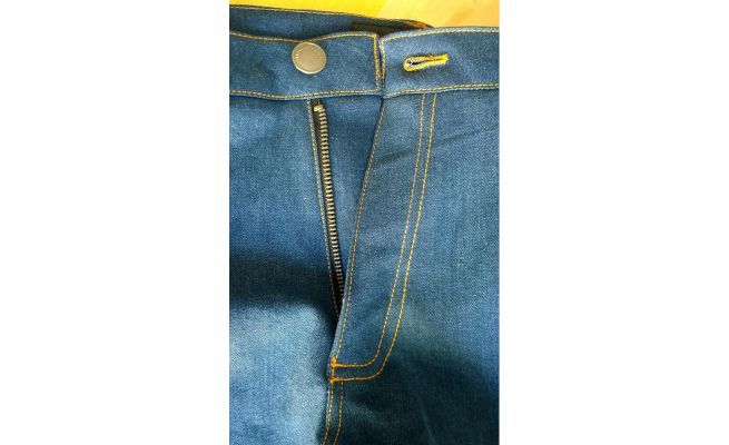 Jeans moto dama de NERVE ATA 44, marimea oferit albastri, MOBILA HOBBY